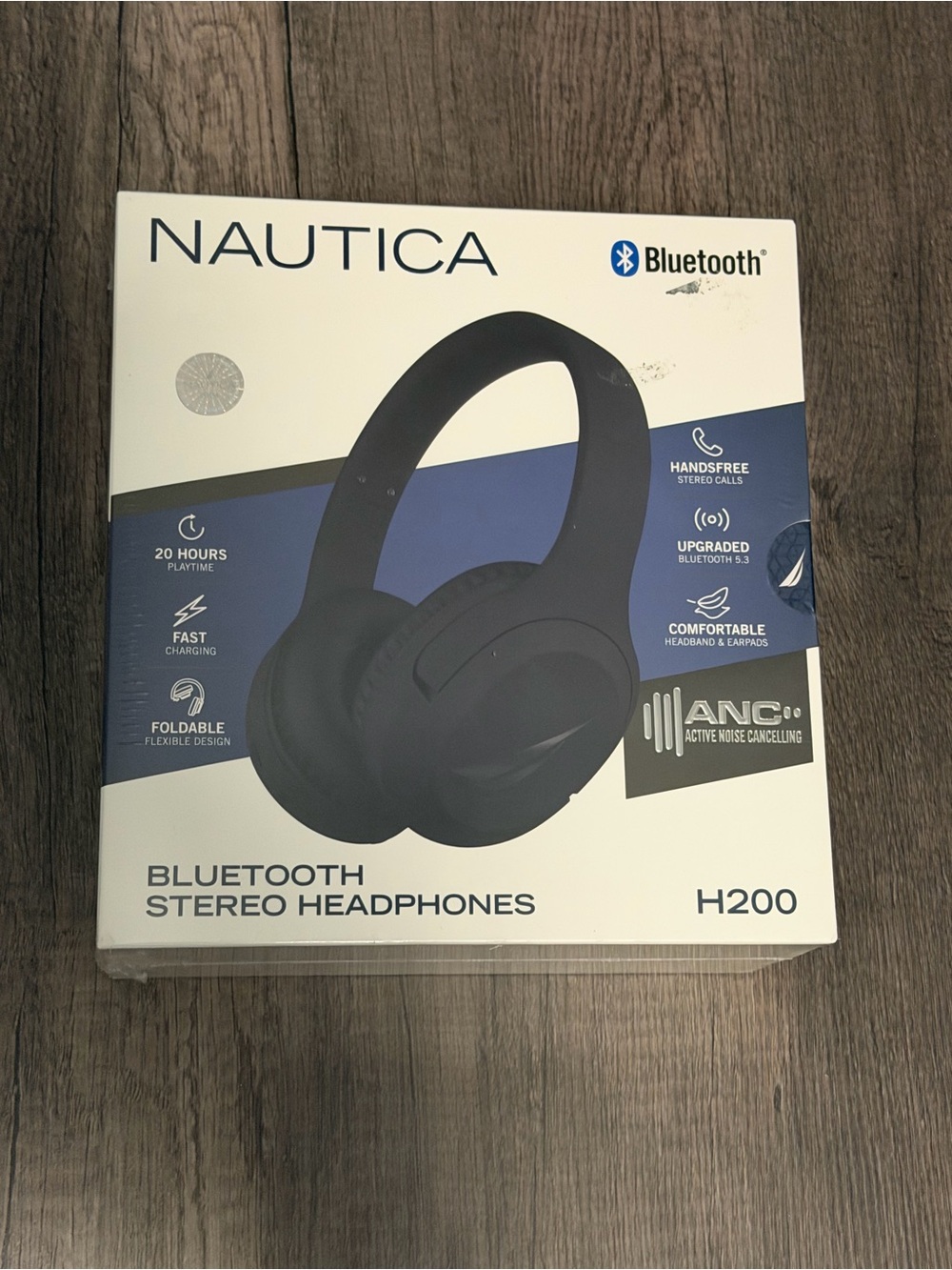 Nautica Urban H200 Bluetooth Headphones - Black